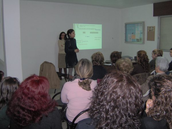 Charla en la As.de Mujeres por la igualdad de Poio